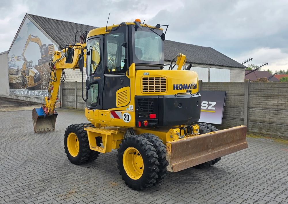 Komatsu PW 98MR-8, 2017 ROK, 5200 MTH, BEZ DPF i ADBLUE - Колёсный экскаватор: фото 3 Komatsu PW 98MR-8, 2017 ROK, 5200 MTH, BEZ DPF i ADBLUE - Колёсный экскаватор: фото 3