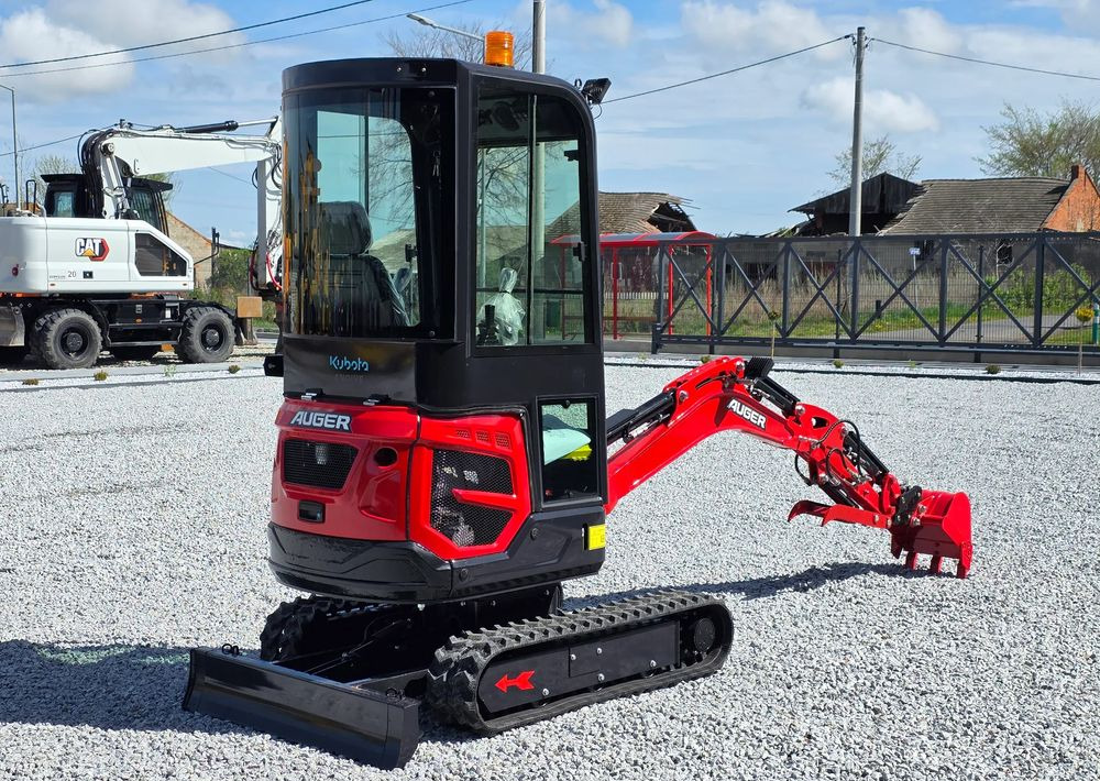 Новый Мини-экскаватор Kubota AUGER NM 18, silnik KUBOTA, ROZSUWANE PODWOZIE: фото 1