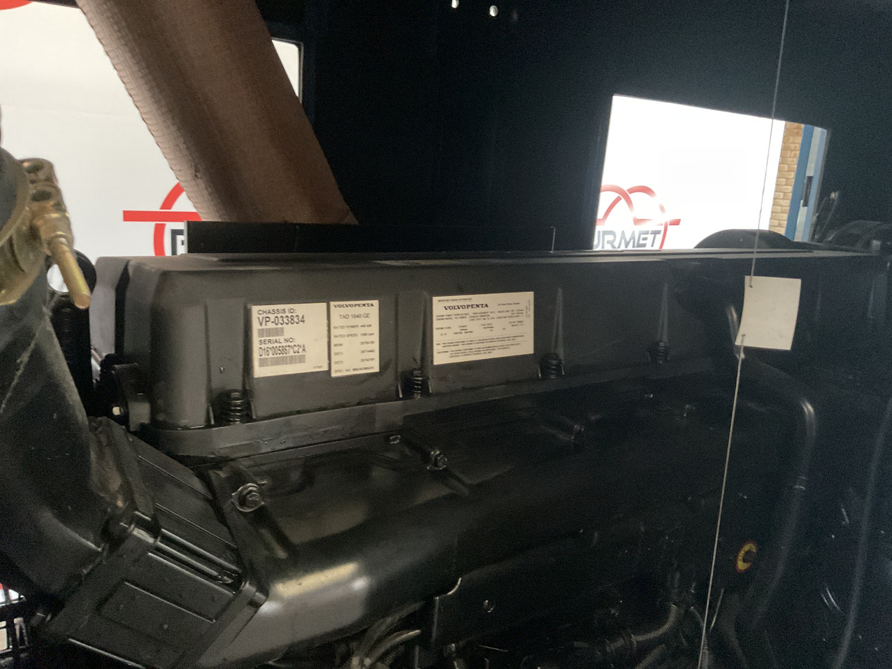 Volvo 500KVA, Generatorset. Like brand new. 98 Running hours since new! - Электрогенератор: фото 4 Volvo 500KVA, Generatorset. Like brand new. 98 Running hours since new! - Электрогенератор: фото 4