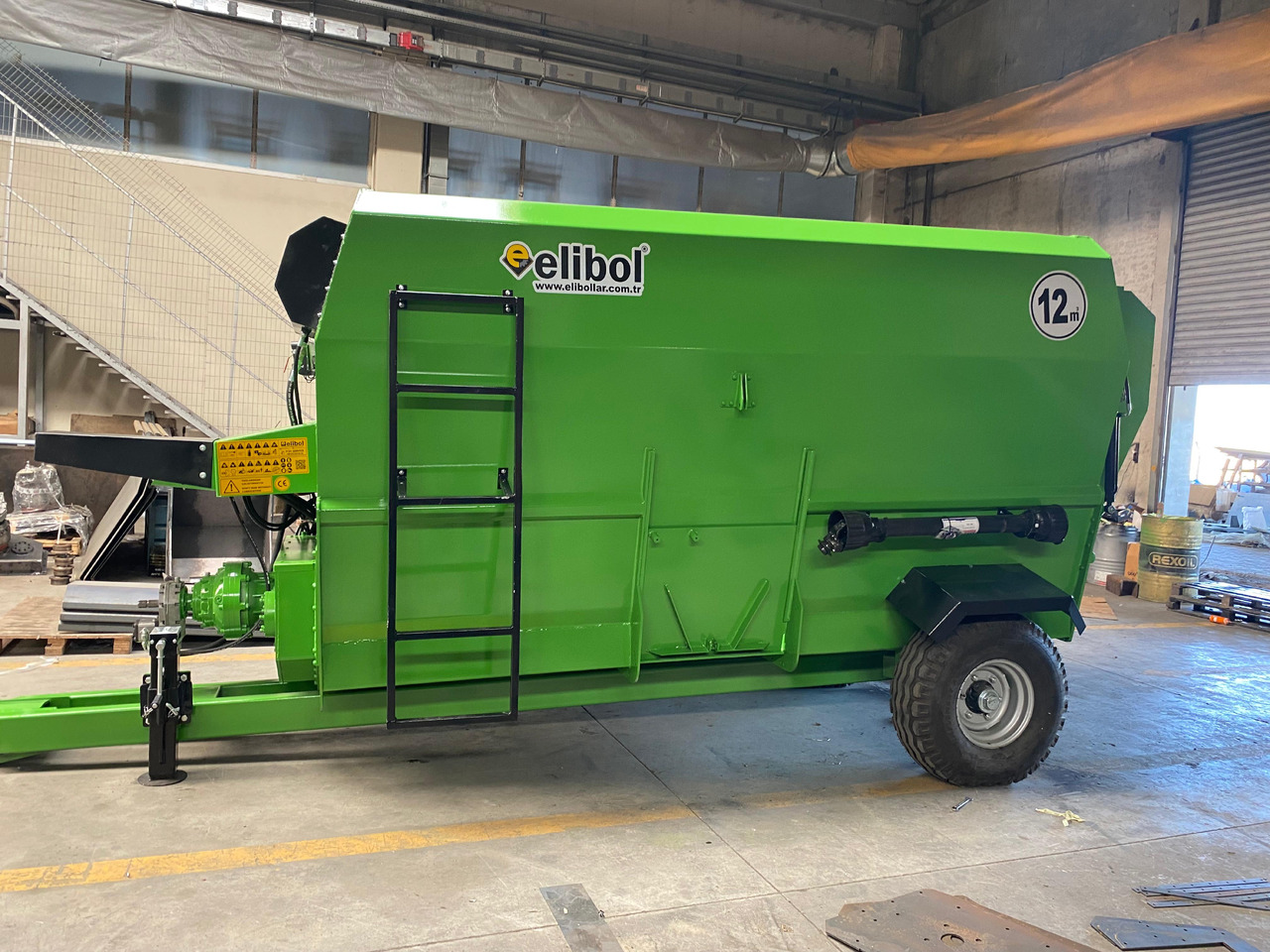 ELİBOL ELİBOLMIX 12M³ HORIZONTAL FEED MIXER - Кормораздатчик: фото 2 ELİBOL ELİBOLMIX 12M³ HORIZONTAL FEED MIXER - Кормораздатчик: фото 2