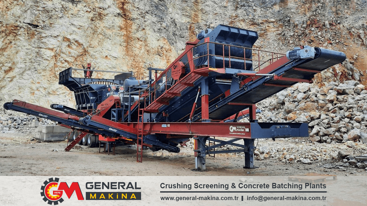 General Makina 02 Mobile Stone Crushing Plant - Мобильная дробилка: фото 1 General Makina 02 Mobile Stone Crushing Plant - Мобильная дробилка: фото 1