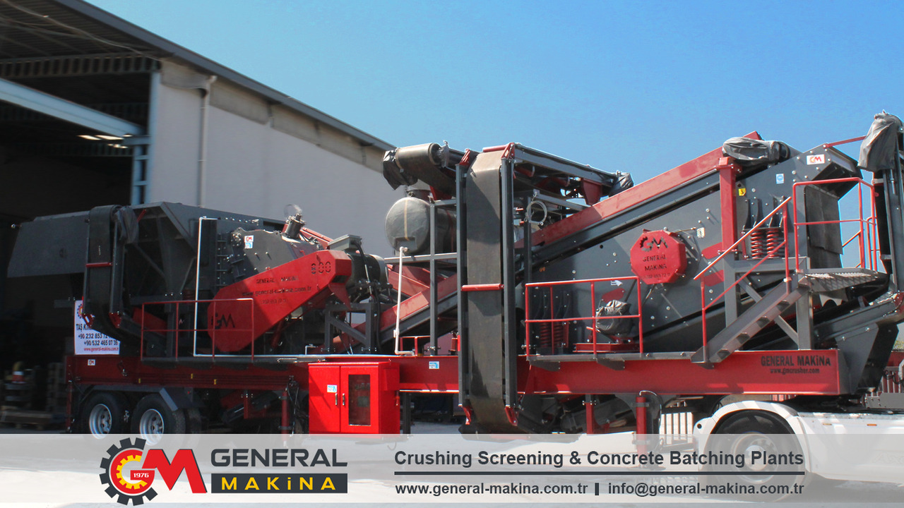 General Makina 800 Series Mobile Impact Crusher Plant - Ударная дробилка: фото 1 General Makina 800 Series Mobile Impact Crusher Plant - Ударная дробилка: фото 1