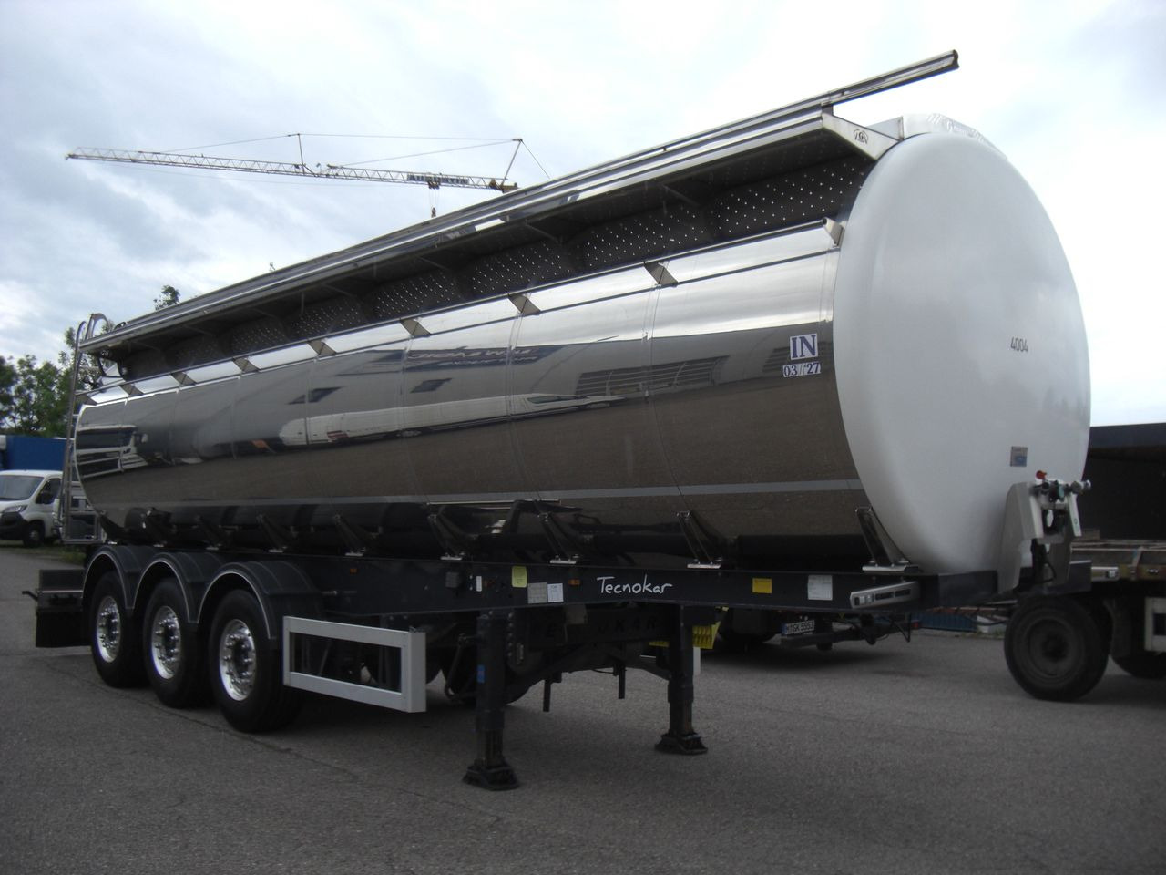 Lettl/Magyar TSAP LM03 / 3 Kammern - Полуприцеп-цистерна: фото 4 Lettl/Magyar TSAP LM03 / 3 Kammern - Полуприцеп-цистерна: фото 4