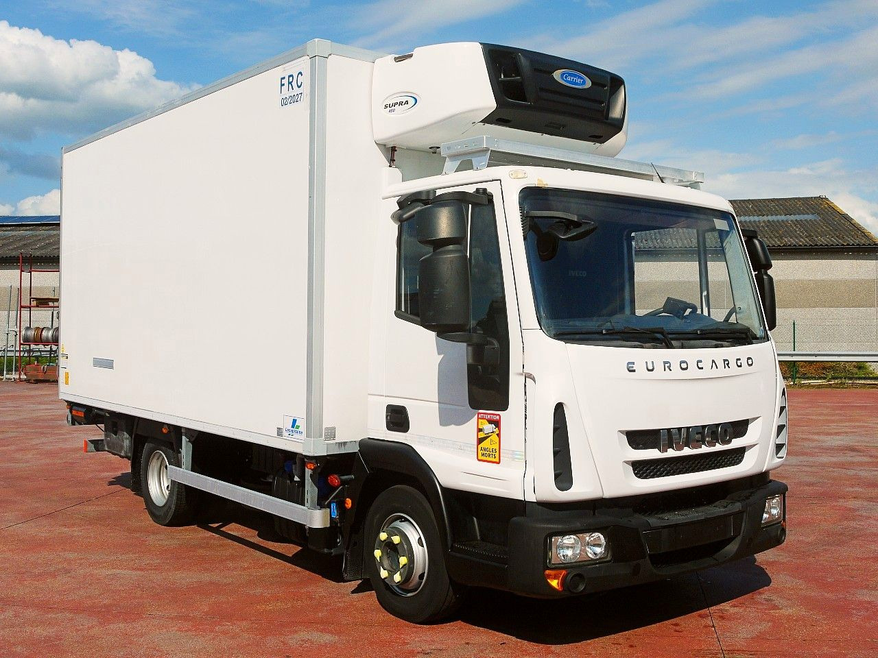 Iveco 90E19 EUROCARGO KUHLKOFFER CARRIER SUPRA 450 €6 - Рефрижератор: фото 2 Iveco 90E19 EUROCARGO KUHLKOFFER CARRIER SUPRA 450 €6 - Рефрижератор: фото 2