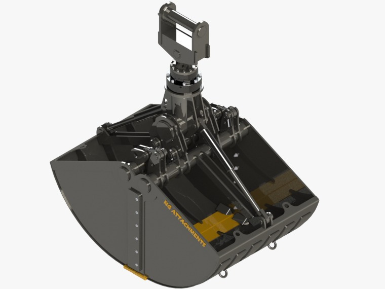 HEAVY DUTY ROTATING CLAMSHELL BUCKET - NG ATTACHMENTS - Ковш для Экскаваторов: фото 4 HEAVY DUTY ROTATING CLAMSHELL BUCKET - NG ATTACHMENTS - Ковш для Экскаваторов: фото 4