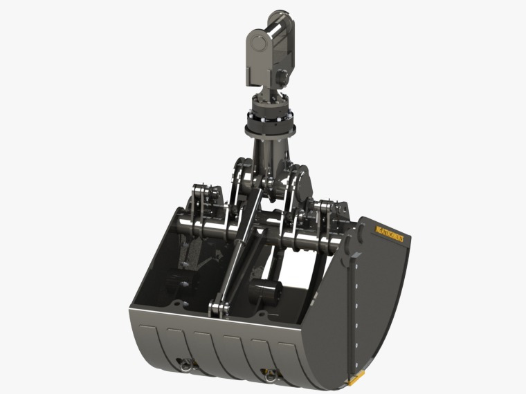 HEAVY DUTY ROTATING CLAMSHELL BUCKET - NG ATTACHMENTS - Ковш для Экскаваторов: фото 3 HEAVY DUTY ROTATING CLAMSHELL BUCKET - NG ATTACHMENTS - Ковш для Экскаваторов: фото 3