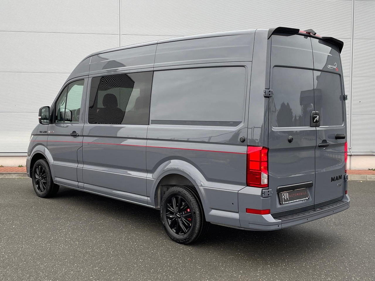 Цельнометаллический фургон, Грузопассажирский фургон MAN TGE 3.200 L3H3 MIXTO 4x4 Individual S ACC STANDH: фото 8