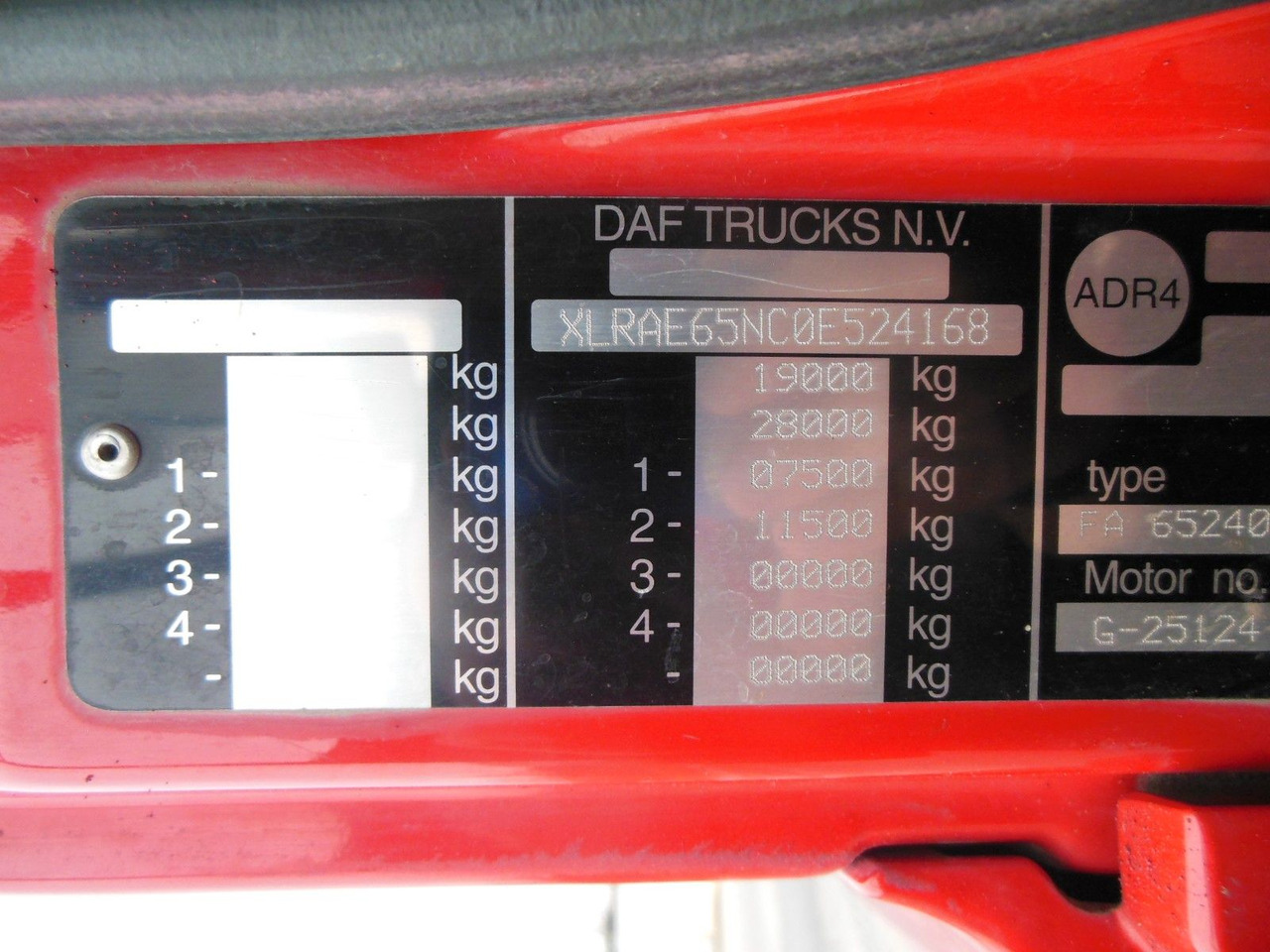 DAF CF 65.240,KRAN EFFER 110/2S,MANUELL,BLATT,1 HAND в лизинг DAF CF 65.240,KRAN EFFER 110/2S,MANUELL,BLATT,1 HAND: фото 29