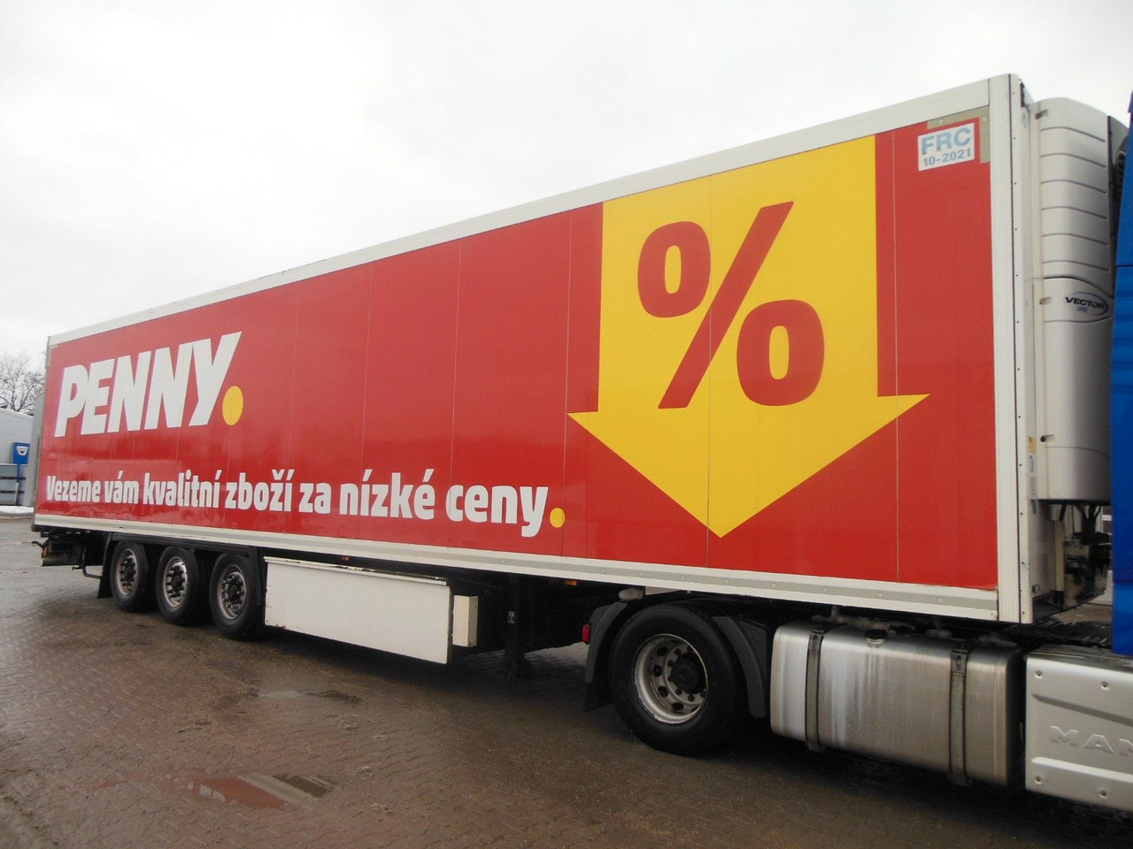 Krone SD, COOL LINER, DOPPELSTOCK, CARRIER VECTOR 1350 - Полуприцеп-фургон: фото 2 Krone SD, COOL LINER, DOPPELSTOCK, CARRIER VECTOR 1350 - Полуприцеп-фургон: фото 2