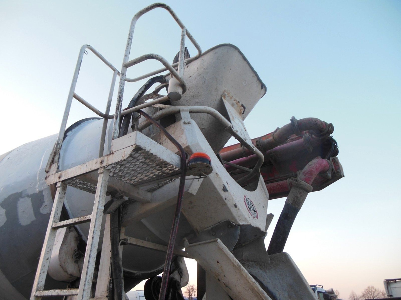 Автобетоносмеситель MAN TGA 35.410, 8X4, MIX + PUMPE 24M: фото 9