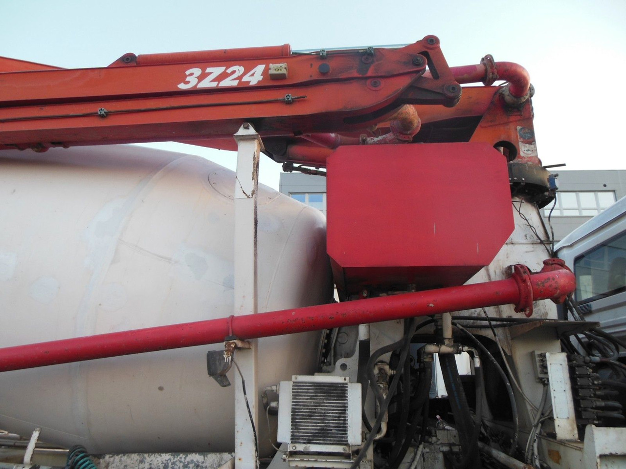 Автобетоносмеситель MAN TGA 35.410, 8X4, MIX + PUMPE 24M: фото 13