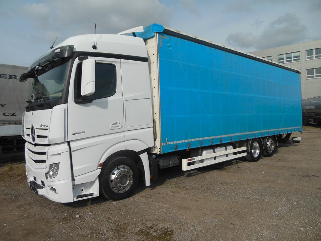 Mercedes-Benz ACTROS 2546, 24 PALETTEN, LBW, ALU FELGEN, TOP!! Mercedes-Benz ACTROS 2546, 24 PALETTEN, LBW, ALU FELGEN, TOP!! - Тентованный грузовик: фото 1 Mercedes-Benz ACTROS 2546, 24 PALETTEN, LBW, ALU FELGEN, TOP!! Mercedes-Benz ACTROS 2546, 24 PALETTEN, LBW, ALU FELGEN, TOP!! - Тентованный грузовик: фото 1