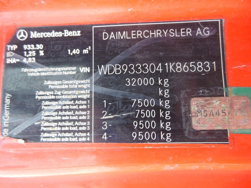 Mercedes-Benz ACTROS 3241, LIEBHERR 7m3, PUMPE PUTZMEISTER 24m  в лизинг Mercedes-Benz ACTROS 3241, LIEBHERR 7m3, PUMPE PUTZMEISTER 24m: фото 30