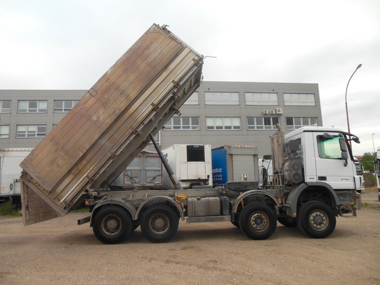 Самосвал Mercedes-Benz ACTROS 4144, 8X6, 3 PEDALE, MEILLER, BODRMATIC: фото 9