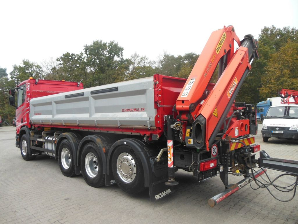 Scania R 580,8X4,KIPPER,BORDMATIC,PALFINGER PK 19.001 - Автоманипулятор, Самосвал: фото 4 Scania R 580,8X4,KIPPER,BORDMATIC,PALFINGER PK 19.001 - Автоманипулятор, Самосвал: фото 4