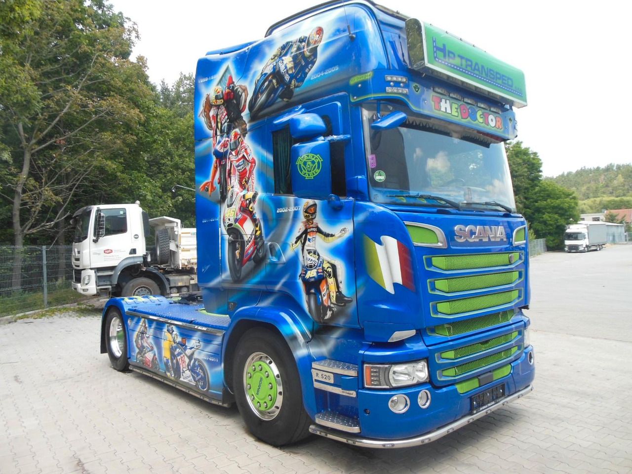 Scania R520, V8, ROSSI, LEDER, TOP!!! - Тягач: фото 2 Scania R520, V8, ROSSI, LEDER, TOP!!! - Тягач: фото 2