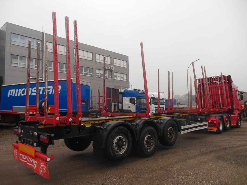 UMIKOV NPK 39, 2 x LIFT ACHSE, 8 STÜCKS RUNGEN - Полуприцеп лесовоз: фото 3 UMIKOV NPK 39, 2 x LIFT ACHSE, 8 STÜCKS RUNGEN - Полуприцеп лесовоз: фото 3