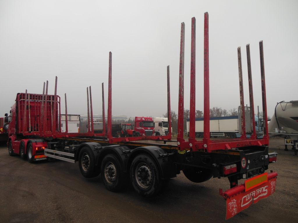 UMIKOV NPK 39, 2 x LIFT ACHSE, 8 STÜCKS RUNGEN - Полуприцеп лесовоз: фото 4 UMIKOV NPK 39, 2 x LIFT ACHSE, 8 STÜCKS RUNGEN - Полуприцеп лесовоз: фото 4