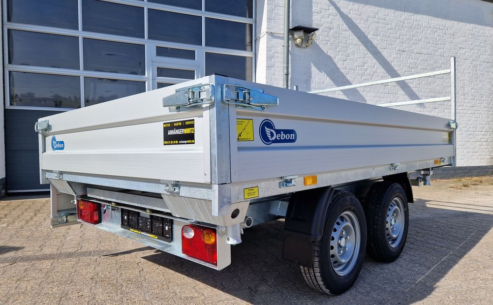 Cheval Liberte Debon Kipper PW 1.2 LUX Elektro 304x155x30cm 2000kg Modell 2024 - Самосвальный прицеп: фото 1 Cheval Liberte Debon Kipper PW 1.2 LUX Elektro 304x155x30cm 2000kg Modell 2024 - Самосвальный прицеп: фото 1