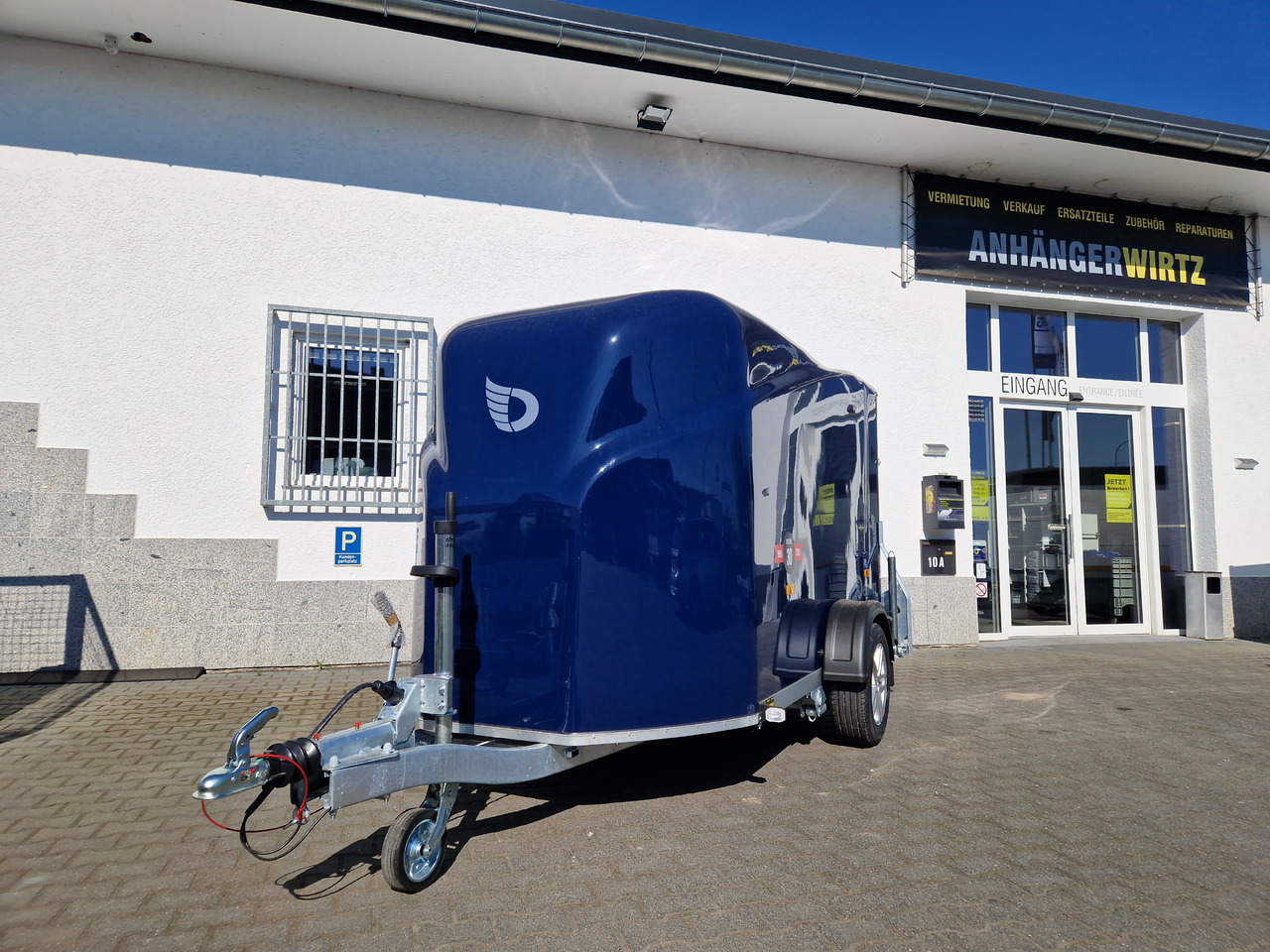 Debon Cargo 1300 300x152x168cm royal blau Seitentür Alufelgen Pullman 1300kg 100km/H Modell 2025 - Прицеп для легкового автомобиля: фото 5 Debon Cargo 1300 300x152x168cm royal blau Seitentür Alufelgen Pullman 1300kg 100km/H Modell 2025 - Прицеп для легкового автомобиля: фото 5