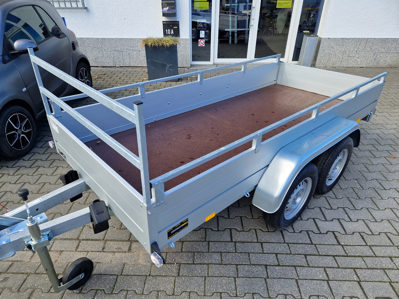 GTT 2000 R 301x126 Aluliner Reling H Gestell 2000kg AKTION - Прицеп бортовой/ Платформа: фото 5 GTT 2000 R 301x126 Aluliner Reling H Gestell 2000kg AKTION - Прицеп бортовой/ Платформа: фото 5