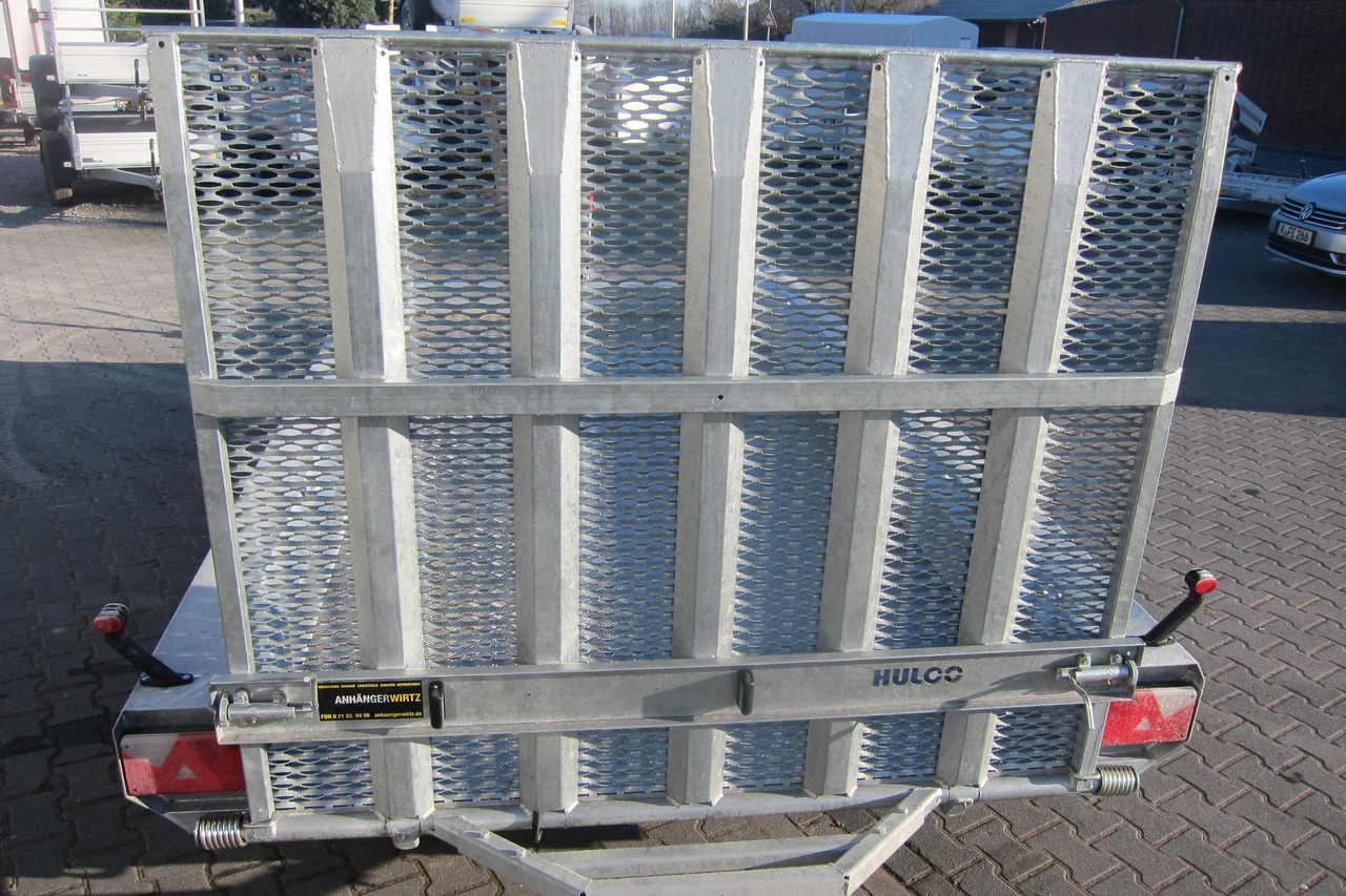 Прицеп для спецтехники HULCO TERRAX Aluboden 394x180x27cm Heckrampe 150cm (XL) 3500kg: фото 13