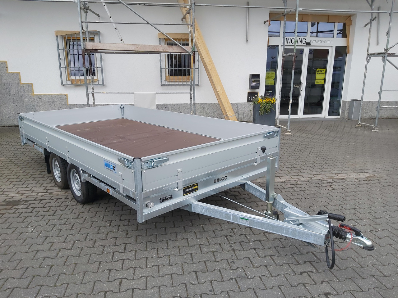 Прицеп бортовой/ Платформа MEDAX - 2 3000 405x203x30cm 12" niedrig Fahrwerk (XL) 3000kg: фото 6