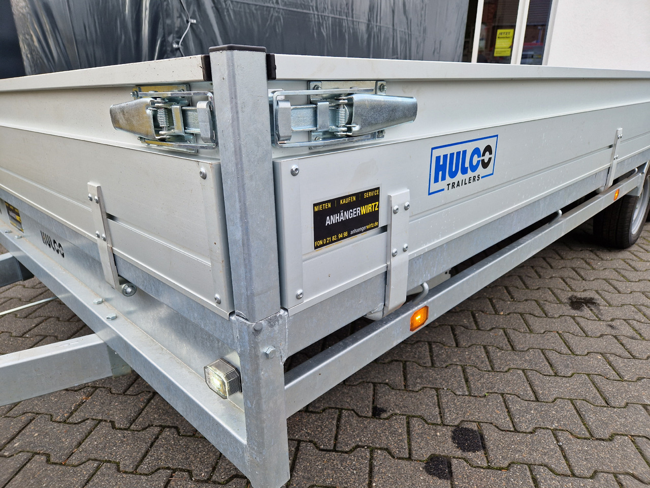 Тентованный прицеп MEDAX - 2 3000 611x203x210cm Hochplane 12" niedrig Fahrwerk 3000kg: фото 8