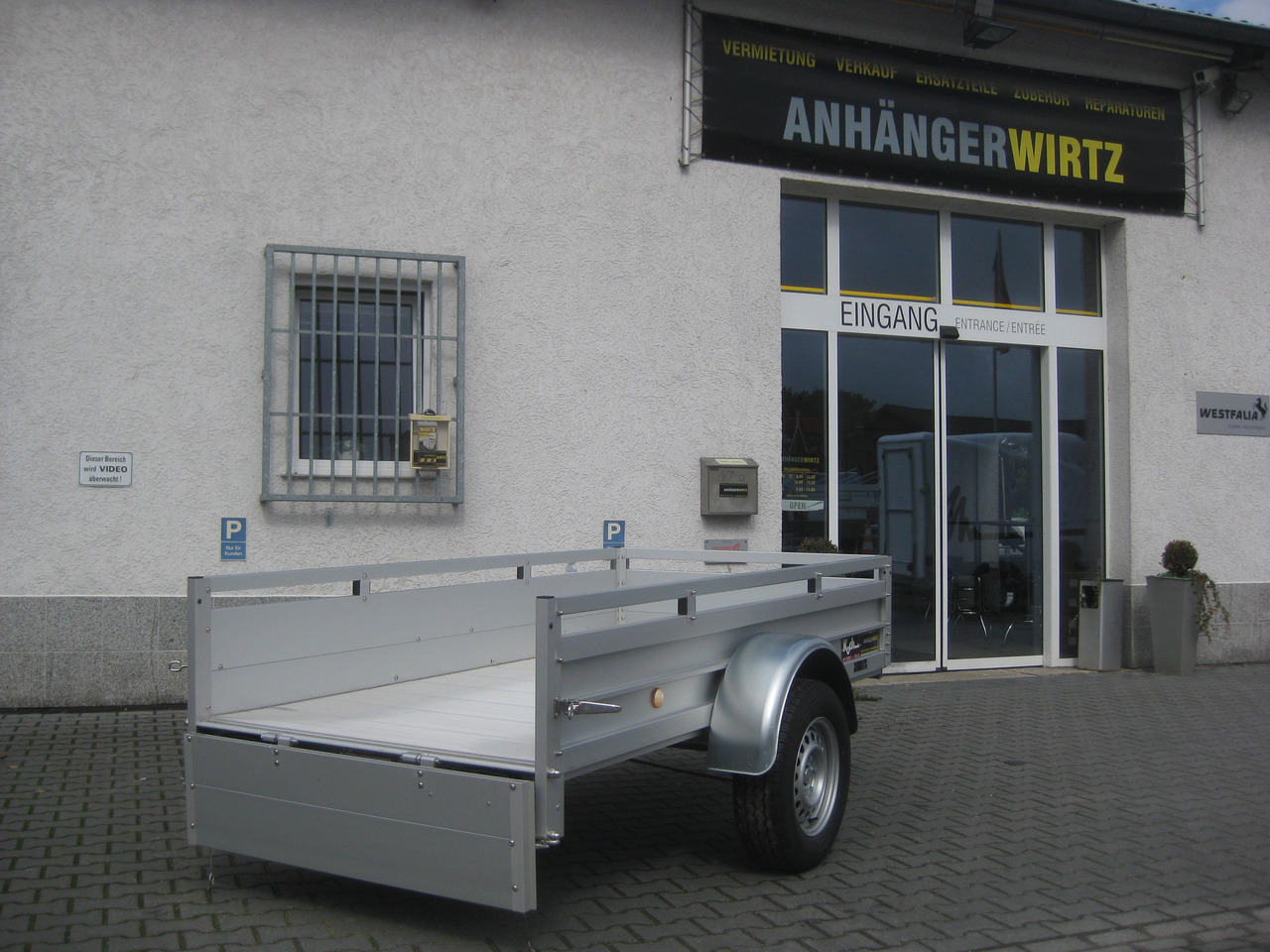 PKW Anhänger Koch Aluline+ 4.13 250x125x44cm ALUBODEN (S) 1300kg 100 km/H Online Abverkauf - Прицеп для легкового автомобиля: фото 4 PKW Anhänger Koch Aluline+ 4.13 250x125x44cm ALUBODEN (S) 1300kg 100 km/H Online Abverkauf - Прицеп для легкового автомобиля: фото 4