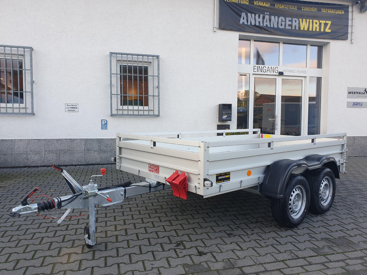 PKW Anhänger Koch Aluline+ 7.20 150.300.20 Hobbyline 300x150x44cm Aluboden (M) 2000kg - Прицеп для легкового автомобиля: фото 2 PKW Anhänger Koch Aluline+ 7.20 150.300.20 Hobbyline 300x150x44cm Aluboden (M) 2000kg - Прицеп для легкового автомобиля: фото 2