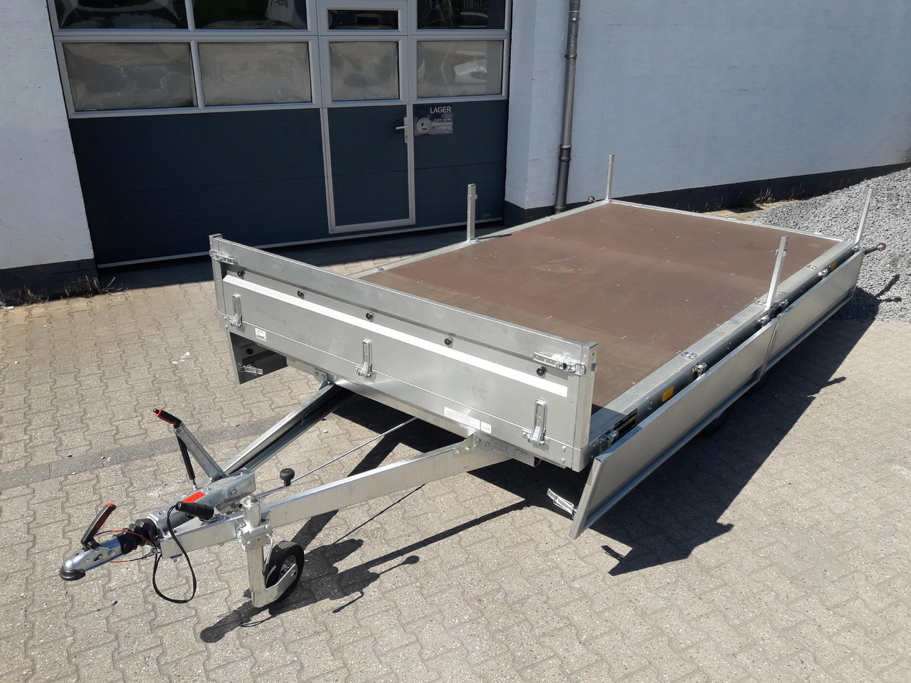 Pritschenanhänger Trailstar Nordica 420x215x40cm (XL) 2000kg Januar Online Aktion - Прицеп бортовой/ Платформа: фото 4 Pritschenanhänger Trailstar Nordica 420x215x40cm (XL) 2000kg Januar Online Aktion - Прицеп бортовой/ Платформа: фото 4