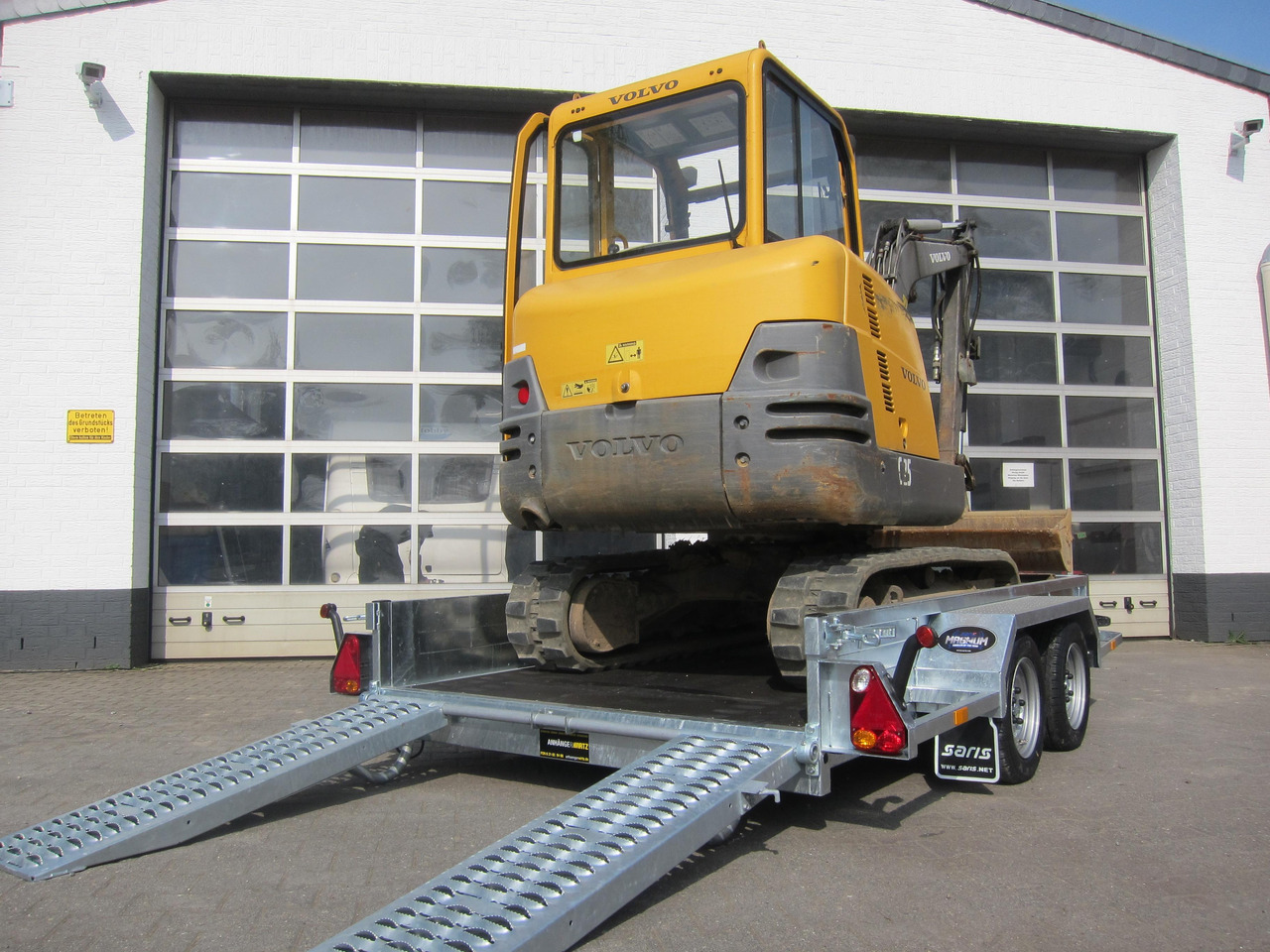 Saris Baggeranhänger Magnum Explorer 3000 V Rampen verschiebbar 3000kg Online Aktion - Прицеп для спецтехники: фото 4 Saris Baggeranhänger Magnum Explorer 3000 V Rampen verschiebbar 3000kg Online Aktion - Прицеп для спецтехники: фото 4