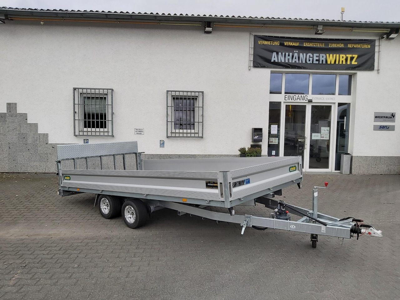 Unsinn Maschinentransporter PKL 3042-10-2040 426x204x350cm easyload Alufelgen 3000kg - Прицеп бортовой/ Платформа: фото 4 Unsinn Maschinentransporter PKL 3042-10-2040 426x204x350cm easyload Alufelgen 3000kg - Прицеп бортовой/ Платформа: фото 4