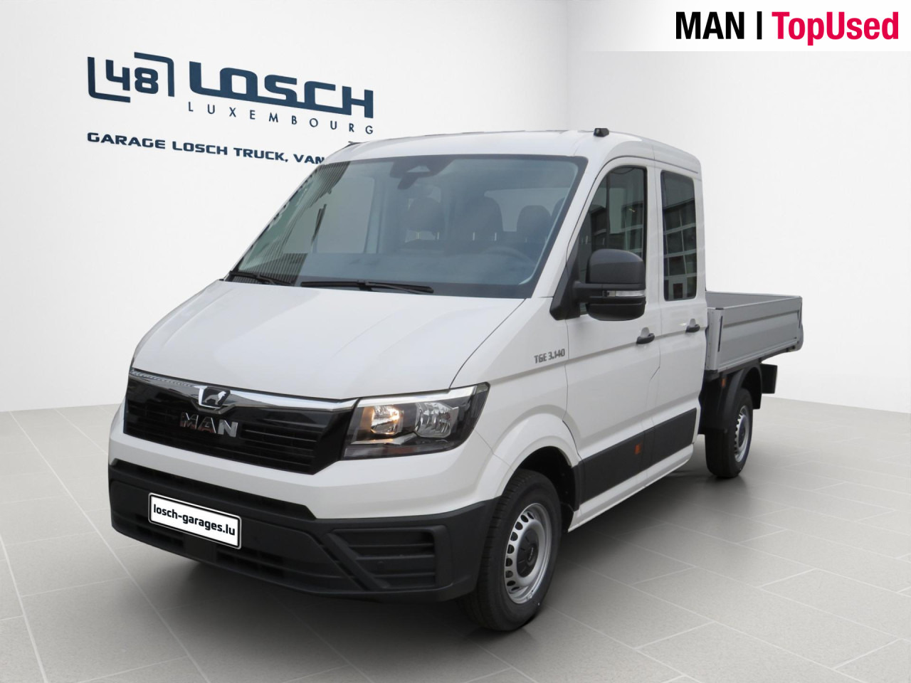 MAN TGE 3.140 4X2F L3 SB Doka Pritsche Klima ZV - Малотоннажный бортовой грузовик, Грузопассажирский фургон: фото 1 MAN TGE 3.140 4X2F L3 SB Doka Pritsche Klima ZV - Малотоннажный бортовой грузовик, Грузопассажирский фургон: фото 1