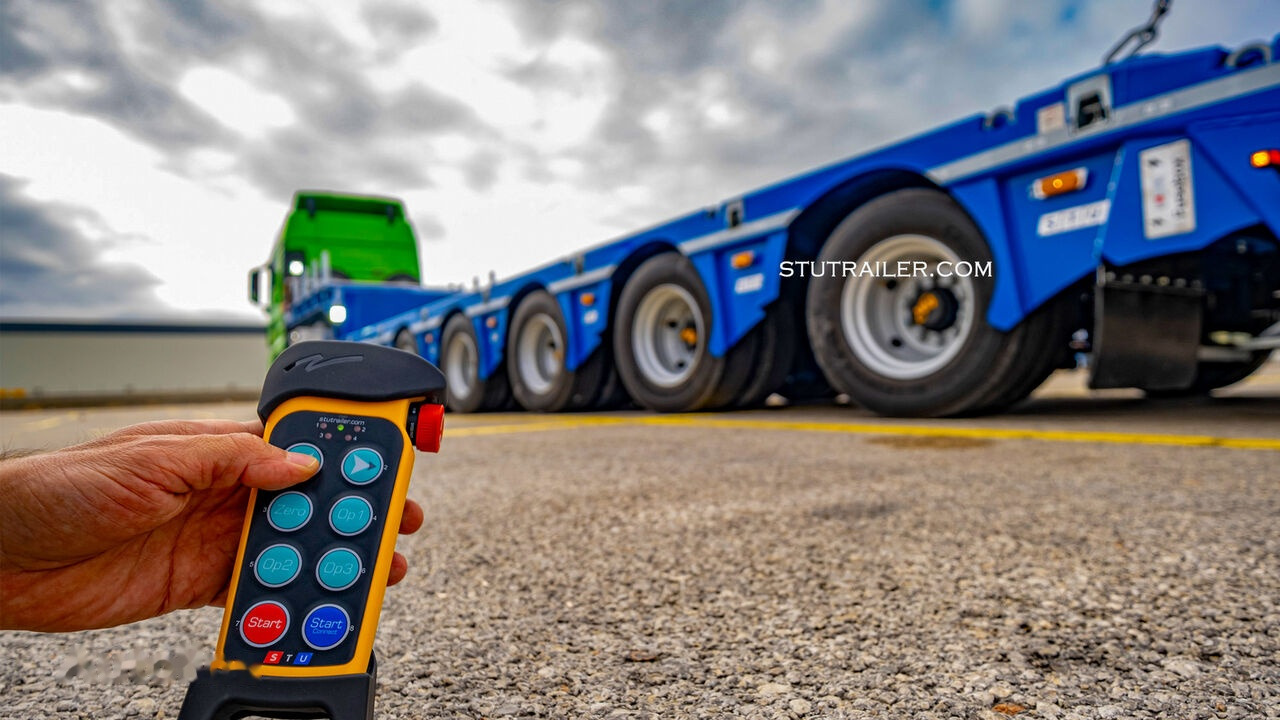 STU 5 Axle Hydraulic Steering Extendable Low Laoder - Низкорамный полуприцеп: фото 2 STU 5 Axle Hydraulic Steering Extendable Low Laoder - Низкорамный полуприцеп: фото 2