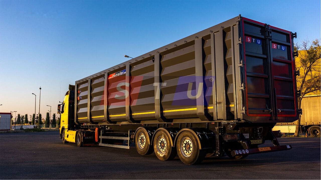 STU 71m3 Tipper Trailer For Scrap Metal - Самосвальный полуприцеп: фото 2 STU 71m3 Tipper Trailer For Scrap Metal - Самосвальный полуприцеп: фото 2