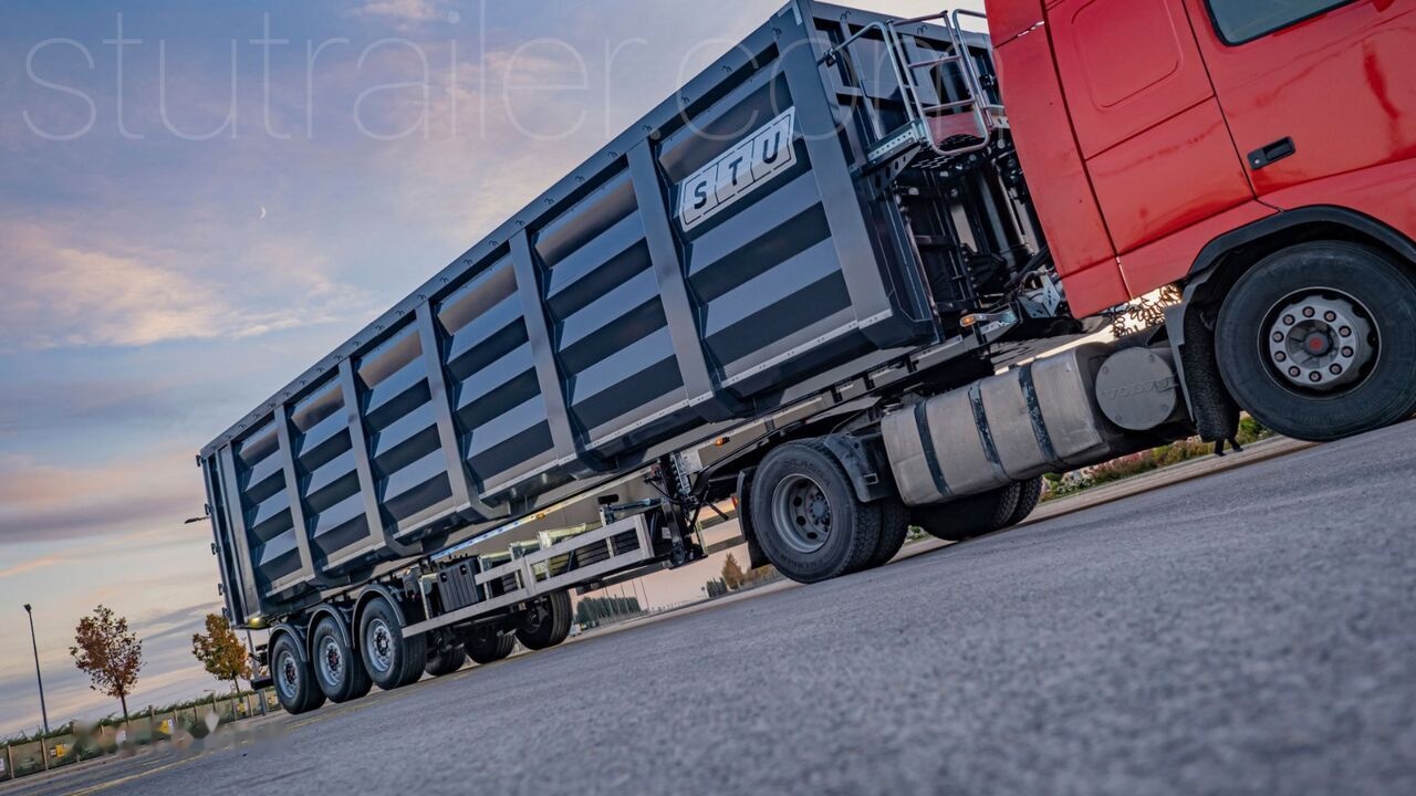 STU 71m3 Tipper Trailer For Scrap Metal - Самосвальный полуприцеп: фото 1 STU 71m3 Tipper Trailer For Scrap Metal - Самосвальный полуприцеп: фото 1