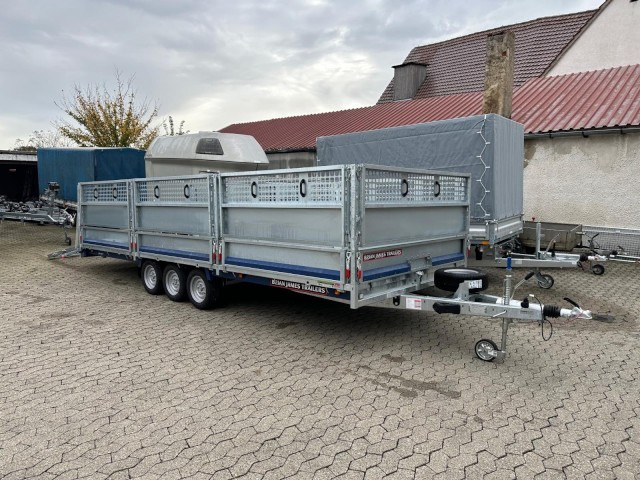 Brian James Cargo Connect Universalanhänger 476-6022-35-3-12, 6000 x 2250 x 300 mm, 3,5 to., 12 Zoll - Прицеп для легкового автомобиля: фото 1 Brian James Cargo Connect Universalanhänger 476-6022-35-3-12, 6000 x 2250 x 300 mm, 3,5 to., 12 Zoll - Прицеп для легкового автомобиля: фото 1
