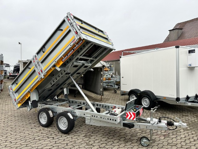 Brian James Cargo Tipper 2, Heckkipper 526-3116-35-2-12, 3100 x 1600 x 300 mm, 3,5 to. - Самосвальный прицеп: фото 1 Brian James Cargo Tipper 2, Heckkipper 526-3116-35-2-12, 3100 x 1600 x 300 mm, 3,5 to. - Самосвальный прицеп: фото 1