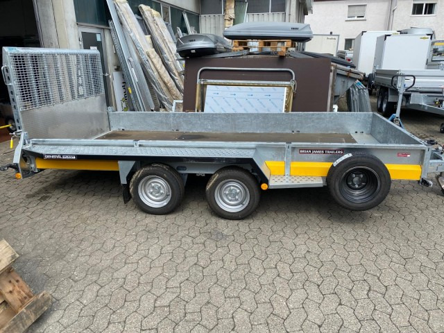 Brian James General Plant Baumaschinenanhänger 551-4017, 4000 x 1850 mm, 3,5 to. - Прицеп для спецтехники: фото 4 Brian James General Plant Baumaschinenanhänger 551-4017, 4000 x 1850 mm, 3,5 to. - Прицеп для спецтехники: фото 4