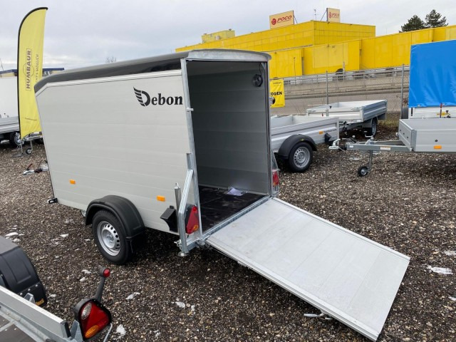 Новый Прицеп-фургон Cheval Liberte Debon C255 Alu +​ Türe 1300 kg, 100 km/h, 255x125x155cm: фото 8