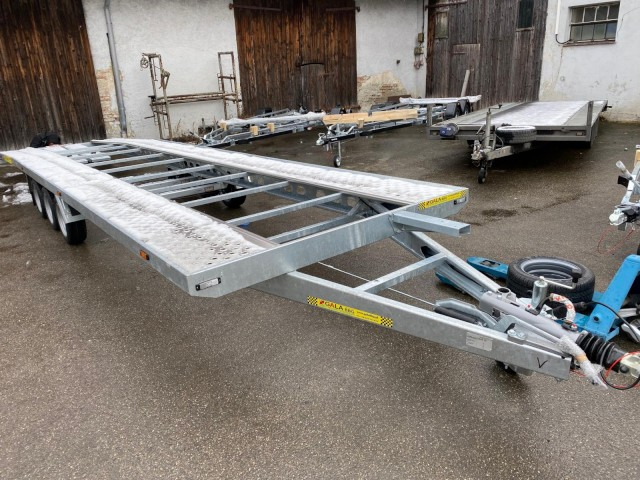 Новый Прицеп-автовоз Gala BGG Taurus Duo 85 35 3, 8500 x 2150 mm, 3-Achs, für 2 Autos: фото 7