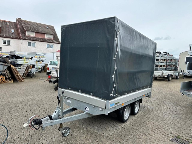 Hapert Azure H-2 Hochlader 3050 x 1600 x 300 mm, mit Plane 180 cm anthrazit ZG 2,0 to. - Прицеп для легкового автомобиля: фото 5 Hapert Azure H-2 Hochlader 3050 x 1600 x 300 mm, mit Plane 180 cm anthrazit ZG 2,0 to. - Прицеп для легкового автомобиля: фото 5