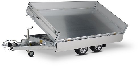 Hapert Cobalt 3-Seitenkipper HM-2 3350 x 1800 x 300 mm, ZG 3,5 to. E-Pumpe - Самосвальный прицеп: фото 1 Hapert Cobalt 3-Seitenkipper HM-2 3350 x 1800 x 300 mm, ZG 3,5 to. E-Pumpe - Самосвальный прицеп: фото 1