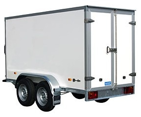 Hapert Sapphire L-2 300x150x180cm, ZG 2,0 to., Koffer Türe - Прицеп-фургон: фото 1 Hapert Sapphire L-2 300x150x180cm, ZG 2,0 to., Koffer Türe - Прицеп-фургон: фото 1
