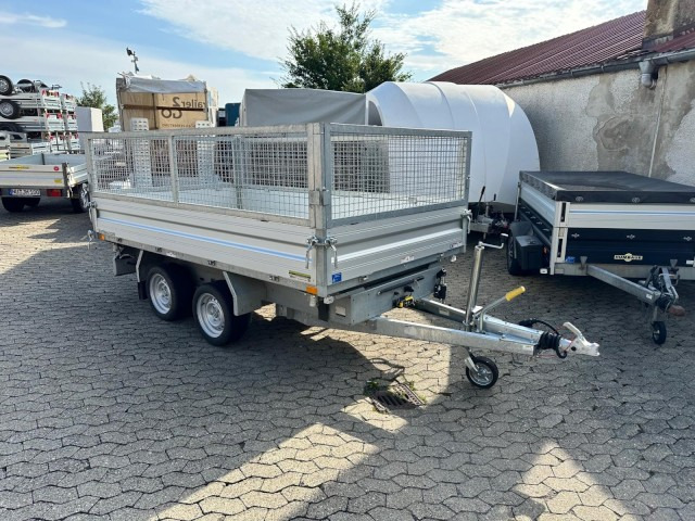 Humbaur 3-Seitenkipper HTK 3000.31 Alu, mit Laubgitteraufsatz, 3140 x 1750 x 350 mm, 3,0 to. - Самосвальный прицеп: фото 1 Humbaur 3-Seitenkipper HTK 3000.31 Alu, mit Laubgitteraufsatz, 3140 x 1750 x 350 mm, 3,0 to. - Самосвальный прицеп: фото 1