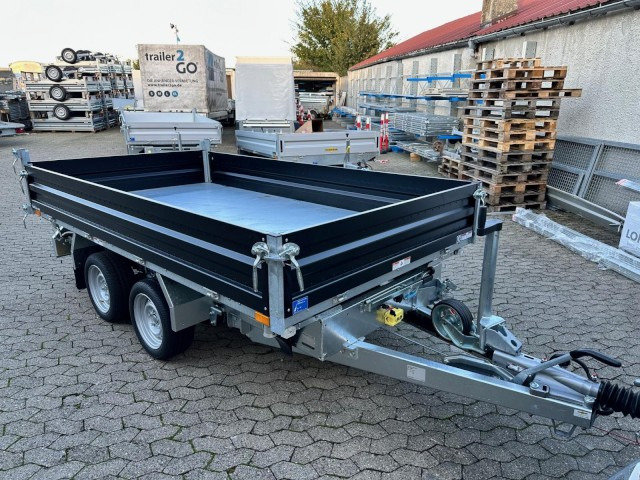 Humbaur 3-Seitenkipper HTK 3500.31 Alu Parabel , 3140 x 1750 x 350 mm, 3,5 to. - Самосвальный прицеп: фото 1 Humbaur 3-Seitenkipper HTK 3500.31 Alu Parabel , 3140 x 1750 x 350 mm, 3,5 to. - Самосвальный прицеп: фото 1