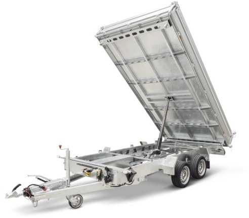 Новый Самосвальный прицеп Humbaur 3-Seitenkipper HTK 3500.41 Alu, 4100 x 2100 x 350 mm, 3,5 to.: фото 7