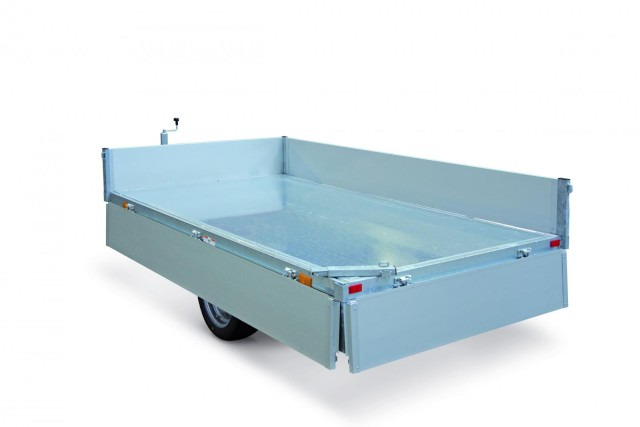 Humbaur HUK 152314 Heckkipper 1,5 t. 2300 x 1400 x 300mm - Самосвальный прицеп: фото 2 Humbaur HUK 152314 Heckkipper 1,5 t. 2300 x 1400 x 300mm - Самосвальный прицеп: фото 2