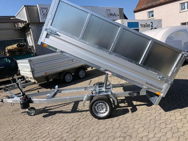 Humbaur HUK 182715 Heckkipper Blechaufsatz 1,8 t. 2680 x 1500 x 300mm - Самосвальный прицеп: фото 4 Humbaur HUK 182715 Heckkipper Blechaufsatz 1,8 t. 2680 x 1500 x 300mm - Самосвальный прицеп: фото 4